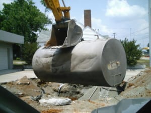 underground storage tank removal process